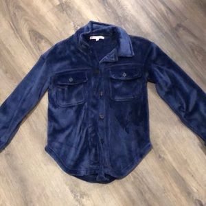 Small blue soft sweater